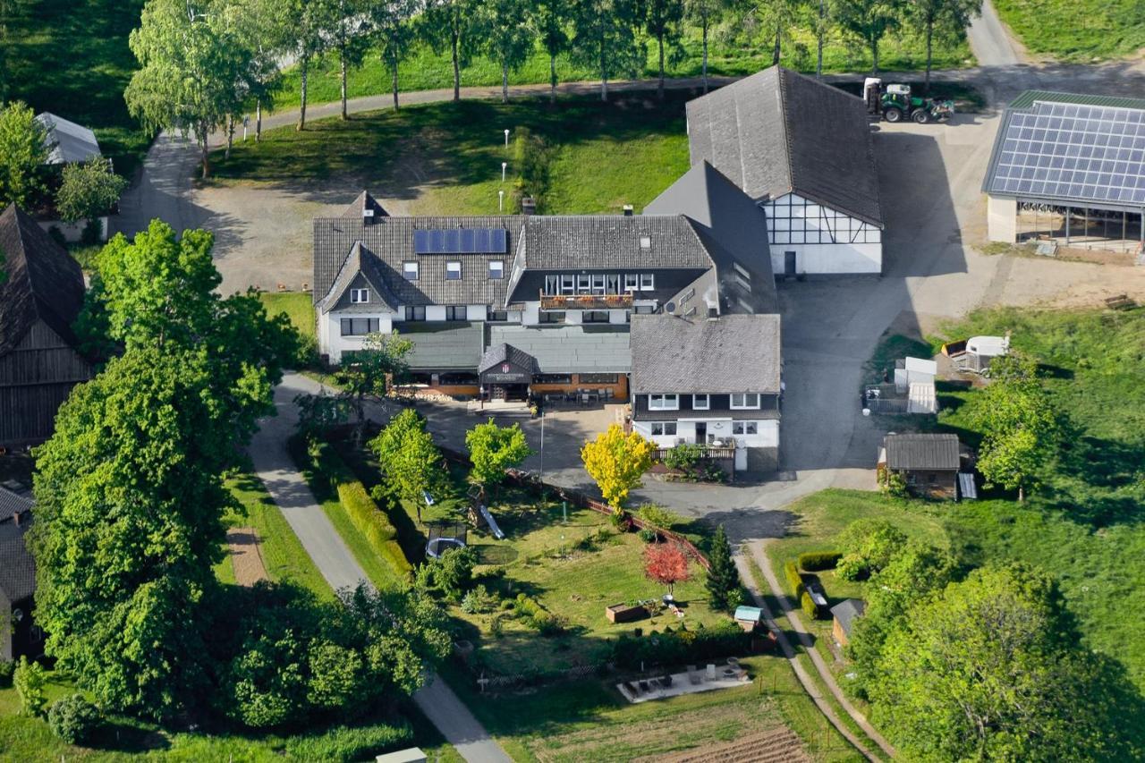 Pension Wittgensteiner Schweiz Bad Berleburg Exteriör bild