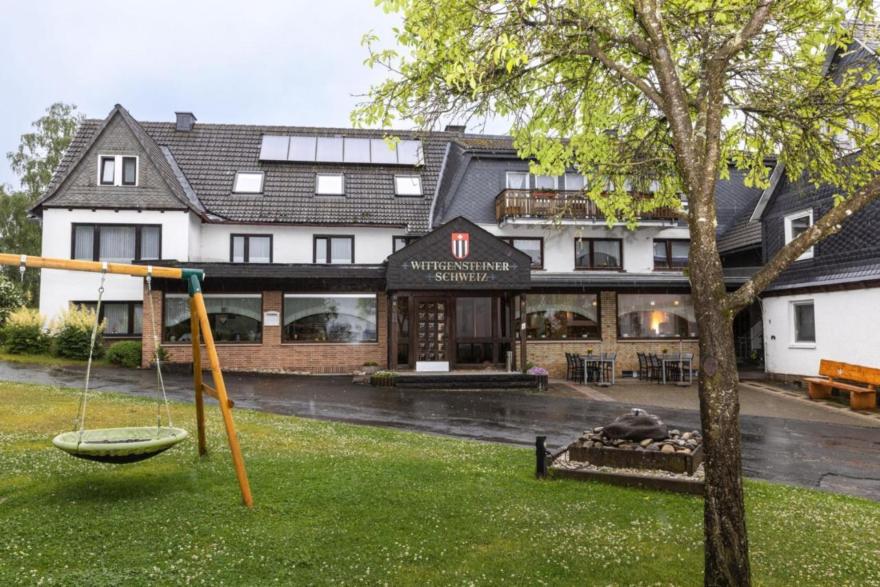 Pension Wittgensteiner Schweiz Bad Berleburg Exteriör bild